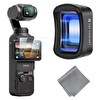 K&F Concept Magnetic 1.2X Anamorfik Lens ( DJI Osmo Pocket 3 Combo Uyumlu )