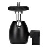 Ayex AX-BH01 Mini Top Başlı Tripod Kafası – Stabil ve Esnek Açı Ayarlı Ball Head