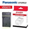 Sanger Panasonic VBG130 - VBG260 Uyumlu Batarya Şarj Cihazı