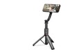 Evimdeyokyok ND1048 Manyetik Bluetooth Kumandalı Telefon Uyumlu Tripod Ve Selfie Çubuğu Seti 105 CM - Siyah