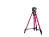 Evimdeyokyok HDX3366 Ayarlanabilir Kollu Telefon Uyumlu 140 CM Tripod - Kırmızı