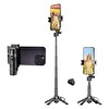 Juo JST20 Kumandalı Mini Tripod Monopod Selfie Çubuğu Android iPhone Uyumlu Siyah