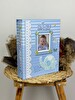 Rabsev RS031 Kutulu Bebek Fotoğraf Albümü 10x15 cm 200 Fotoğraf Kapasiteli Lüks Anı Albümü Mavi