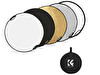 K&F Concept 5'i 1 arada 80 CM  Reflektör KF18.0005