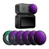 K&F Concept DJI Osmo Nano Uyumlu 6'lı Filtre Seti (ND8 ND16 ND32 ND64 ND256 CPL)