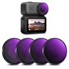 K&F Concept DJI Osmo Nano Uyumlu 4'lü ND Filtre Seti (ND8 ND16 ND32 ND64)