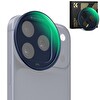 K&F Concept  Nano-X Serisi iPhone 17 Pro Max - 17 Pro Uyumlu Geçmeli CPL Lens Filtresi