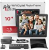 PixStar 10" WiFi Ücretsiz Bulut Depolamaya Sahip Dijital Resim Çerçevesi