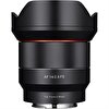 Samyang AF 14mm f/2.8 Sony E Uyumlu Siyah Lens