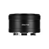 7Artisans AF 27mm F2.8 Sony E Mount APS-C Siyah Fotoğraf Makinesi Lensi