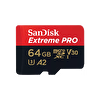 Sandisk SDSQXCU-064G-GN6MA Extreme Pro 64 GB 200/90MB/S Micro SDXC UHS-İ A2 V30 Adaptörlü Hafıza Kartı