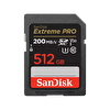 Sandisk Extreme Pro 512 GB 200/140MB/S SDXC V30 UHS-I U3 Hafıza Kartı SDSDXXD-512G-GN4IN