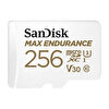 Sandisk Max Endurance SDSQQVR-256G-GN6IA 256 GB 100/40 MB/s MicroSDXC C10 V30 Adaptörlü Hafıza Kartı