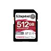 Kingston Canvas React Plus SDR2V6/512GB 512 GB SD Class 10 V60 UHS-II 280 MB/s - 150 MB/s SD Kart
