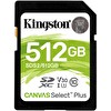 Kingston 512 GB SDXC Canvas Select Plus Hafıza Kartı SDS2/512GB