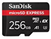 Sandisk microSD Express 256GB SDSQXFN-256G-GN4NN 880/650MB/s microSDXC UHS-I Hafıza Kartı