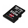 Goodram IRDM IR-M2AA-5120R12 Class 10 UHS-I U3 A2 V30 512 GB Micro SD Kart