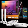 Govee RGBICWW Skyline Duvarlar Arası Kesilebilir LED Şerit - 4 Metre - H61B83H1