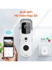 Yeco BD-10 Akıllı Görüntülü Kapı Zili Hareket Sensörlü IP66 WiFi Çift Yönlü Ses Beyaz