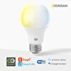 Günsan Akıllı Wifi LED Ampul Beyaz Işık Sesli Komut & Tuya & Smart Life Uyumlu - 9W 2700K-6500K
