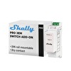 Shelly Pro 3EM Switch Add-on DIN Ray Kontaktör Kontrol Eklentisi