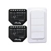 Shelly Shutter X2 + Blu Rc Button 4 Pack