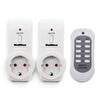 Wellhise YK02-GR-2+1 2'li Uzaktan Kumandalı Priz 3680W