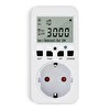 Wellhise TM08 Hassasiyet Ayarlı Fotoselli Priz - 16A 3680W Geri Sayımlı Işık Sensörü