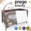 Prego Atlanta 70x120 CM Bej Dönenceli Oyun Parkı + Yatak Hediyeli