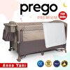 Prego Premium  70x120 CM Bej Anne Yanı Oyun Parkı + Yatak Hediyeli