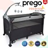 Prego 8048 Premium 70x120 CM Gri Anne Yanı Dönenceli Oyun Parkı