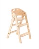 Mamatoyz My Chair Only Chair Naturel Ahşap Açık Kahverengi Portatif Mama Sandalyesi 86x60x40 CM