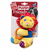 GiGwi 8565 Plush Friendz Sesli Aslan Peluş Çiğneme Halkalı Köpek Oyuncağı