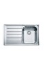 Franke Neptun NEX 611 Sol Damlalıklı Paslanmaz Çelik Eviye 101.0656.164