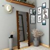 Woodesk Miral CPT2334-150 150x60 CM Masif Ağaç Ceviz Boy Aynası