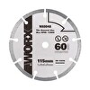 Worx Wa5048 115x9.5 MM Fayans Seramik Mermer Kesme Soketli Elmas Daire Testere Bıçağı