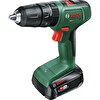 Bosch EasyDrill 18V-40 2.0 Ah Tek Akülü Delme Vidalama Makinesi