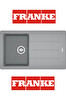 Franke Basis BFG 611-86 Stone Grey Granit Eviye