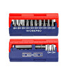 Workpro WP221062 13 Parça Manyetik CR-V Vidalama Bits Uç Seti