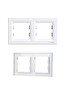 Schneider Asfora Beyaz 2'li Çerçeve
