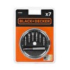 Black Decker 7 Parça Vidalama Seti - A7090-XJ
