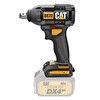 Cat DX72B 18Volt 350Nm Kömürsüz Profesyonel Şarjlı Somun Sıkma (Akü Dahil Değildir)