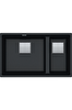 Franke Kubus 2 KNG 160-46-21 Nero Granit Eviye