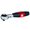 İzeltaş 1507 Mafsallı T Kol Cırcır 72 Diş 1/4" 115 MM