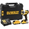 Dewalt DCF809L2T 18V 3 Ah Li-İon Çift Akülü Kompakt Kömürsüz Darbeli Vidalama