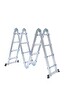 Asvera Elmas Serisi 370 CM Çok Amaçlı Alüminyum Merdiven