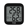 VIT İç Mekan Dijital Isı ve Nem Ölçer Siyah Termometre BVT17