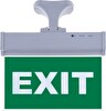 Evimdeyokyok SG071-D1 Çift Yönlü Acil Yönlendirme Armatürü Askı Aparatlı Exit