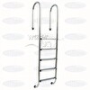Bengi Ticaret Havuz12844 Merdiveni 316 Kalite Paslanmaz Çelik Cnc Kesimli 5 Basamaklı El Yapım