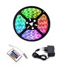 Evimdeyokyok Rgb Şerit 5M 16 Renkli Kumandalı Adaptörlü Çift Taraflı Bant